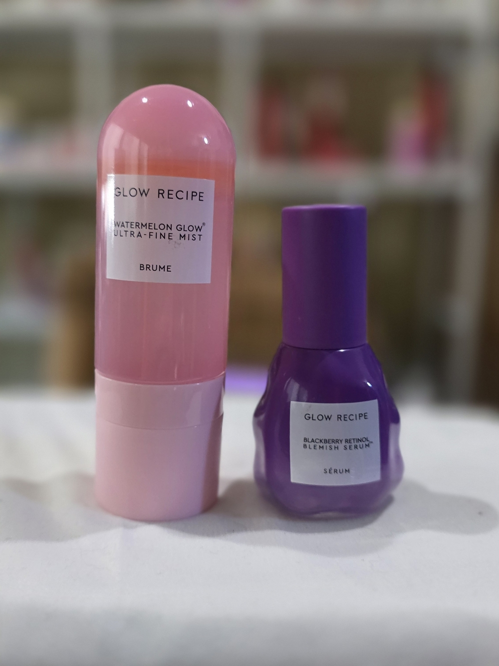 Glow Recipe Pink Mist & Purple Blemish Serum Duo